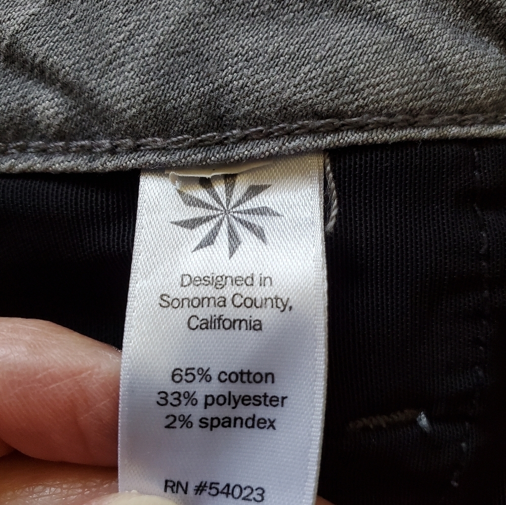 Athleta Denim Jeans.   Size 10 - Picture 5 of 5